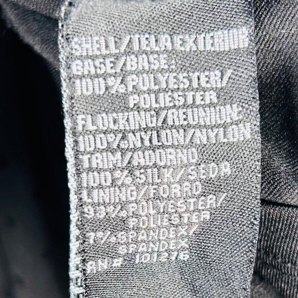 ECI New York Size 12 Polka Dot Sheer Blouse Top Puff Sleeve Office Brunch - Picture 8 of 9